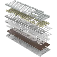 Клавиатура A4Tech Fstyler FS100 Neon (серебристый/серый) фото 19